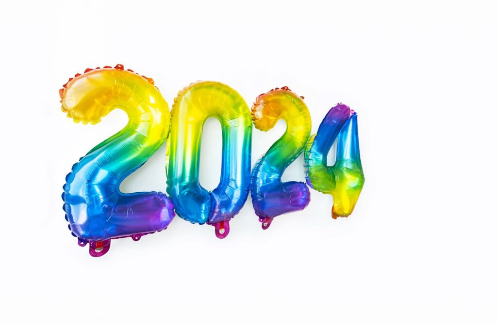สีประจำปี 2024
