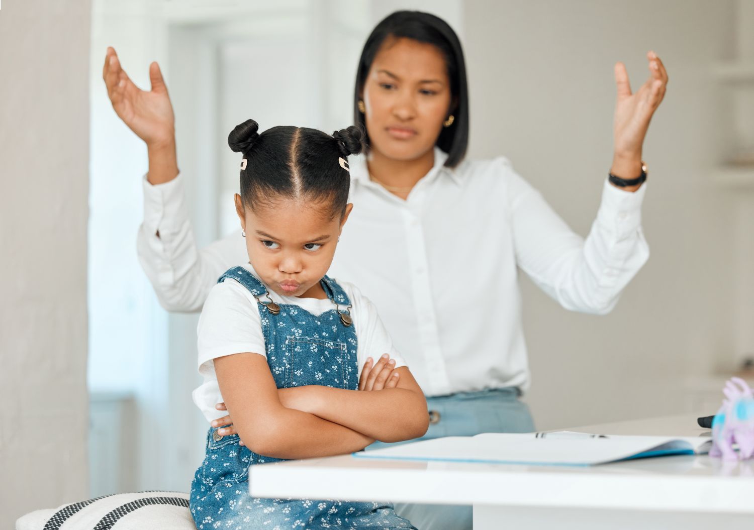 Teach your child the difference between right and wrong.